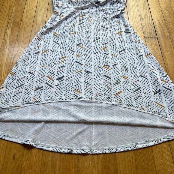 Prana Size M Skypath Sleeveless Shelf Bra Open Back Active Athleisure Sun Dress - Picture 12 of 16